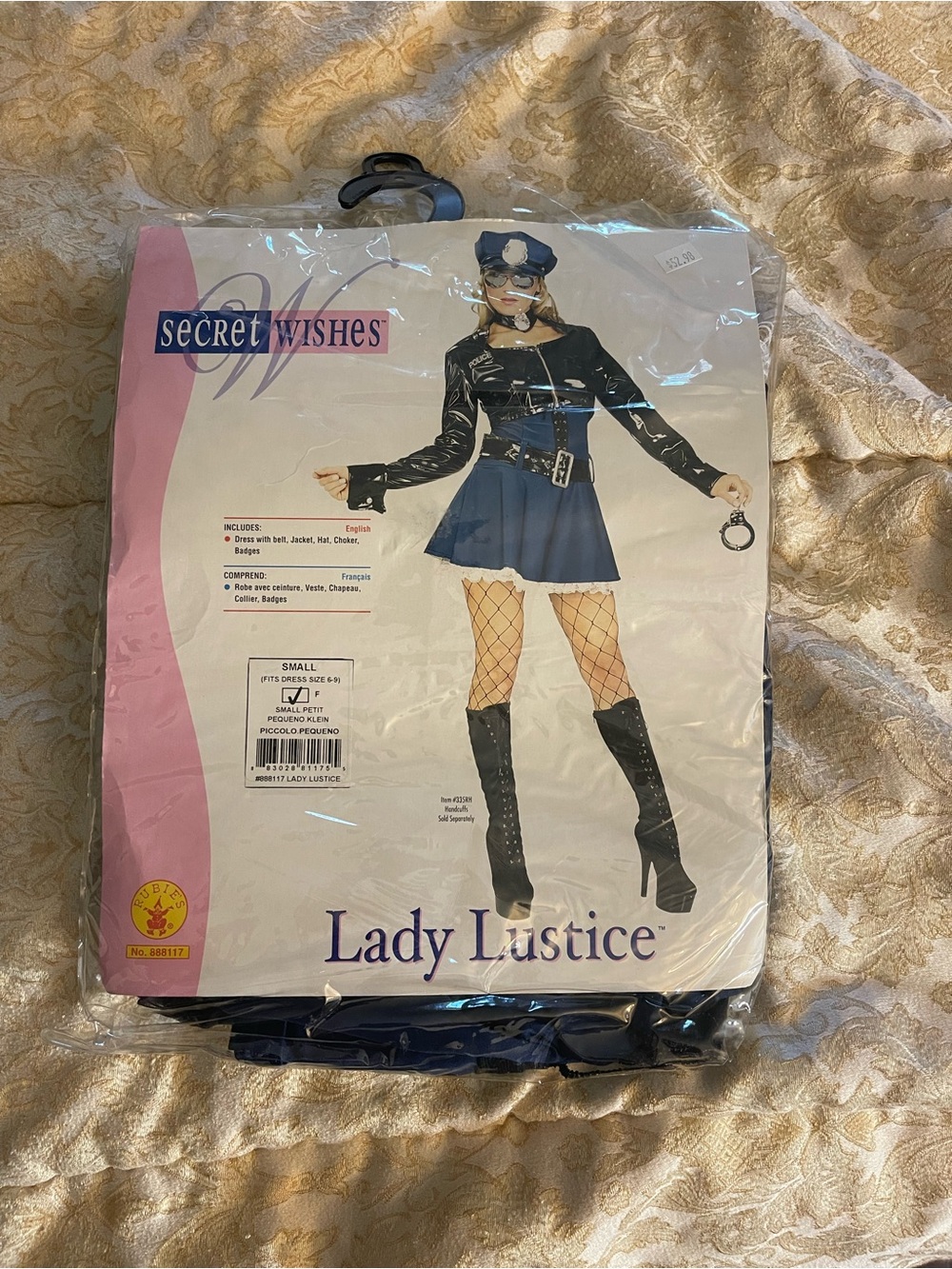 Secret Wishes Lady Justice Women's Navy and Black Costume Hat